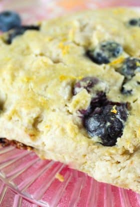 Copycat Starbucks Blueberry Scones