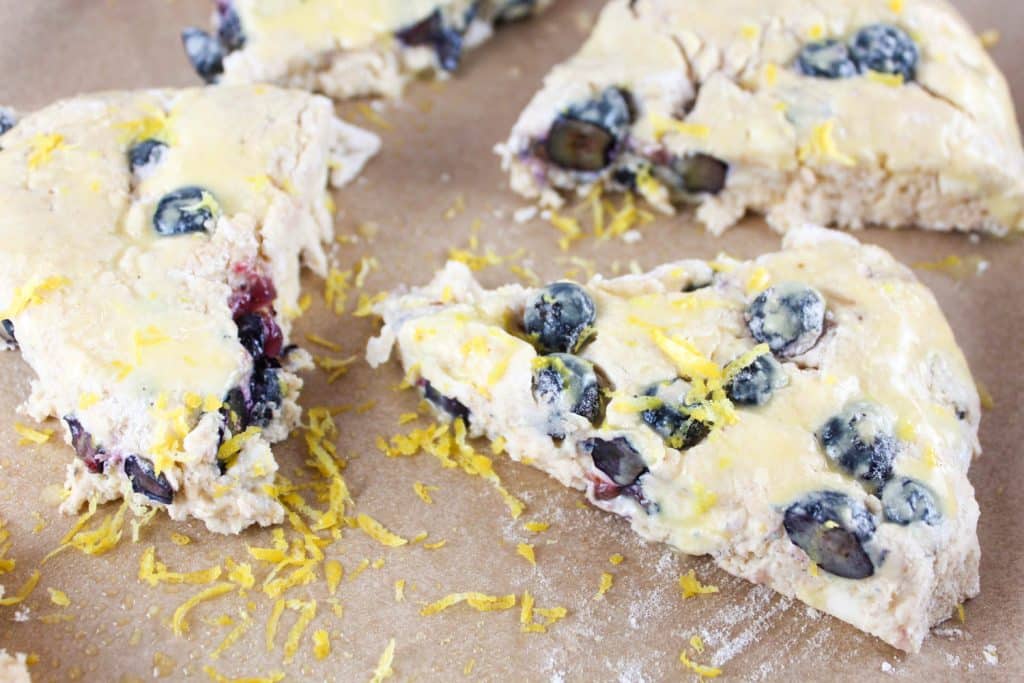 Copycat Starbucks Blueberry Scones