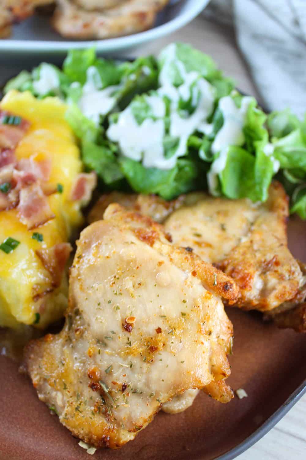 Air Fryer Boneless Skinless Chicken Thighs The Food Hussy