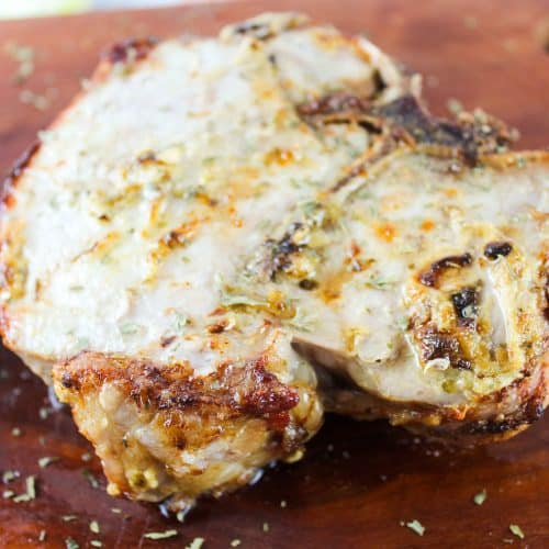 Air Fryer Thick Cut Pork Chops