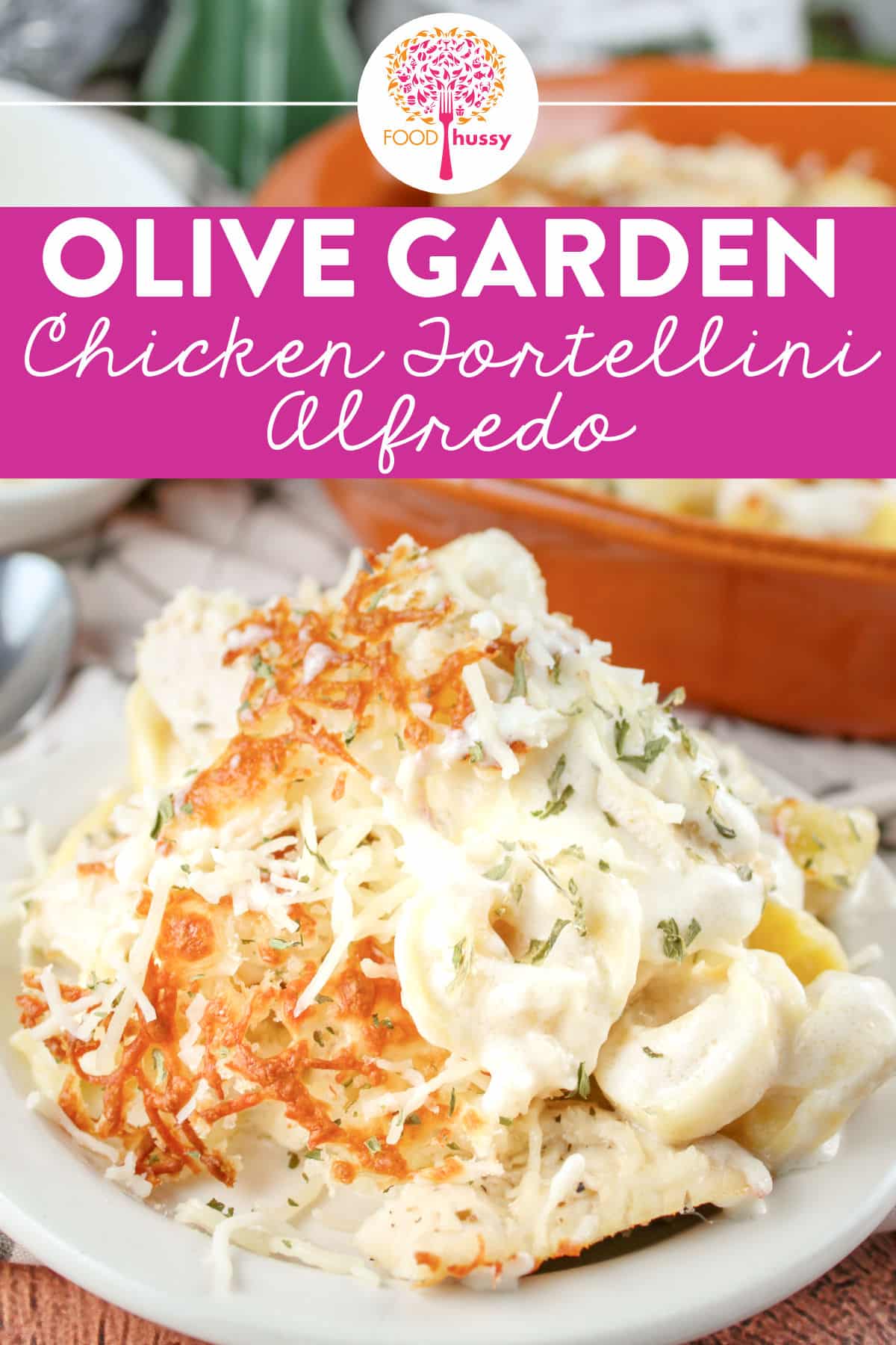 Olive Garden Chicken Tortelloni Alfredo is so delicious! I even found the actual OG Alfredo recipe and it’s spot on! This recipe is so delicious and comforting! It’s perfect for a chilly winter night! via @foodhussy