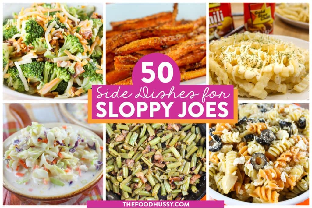 50 Sides to Serve with Sloppy Joes