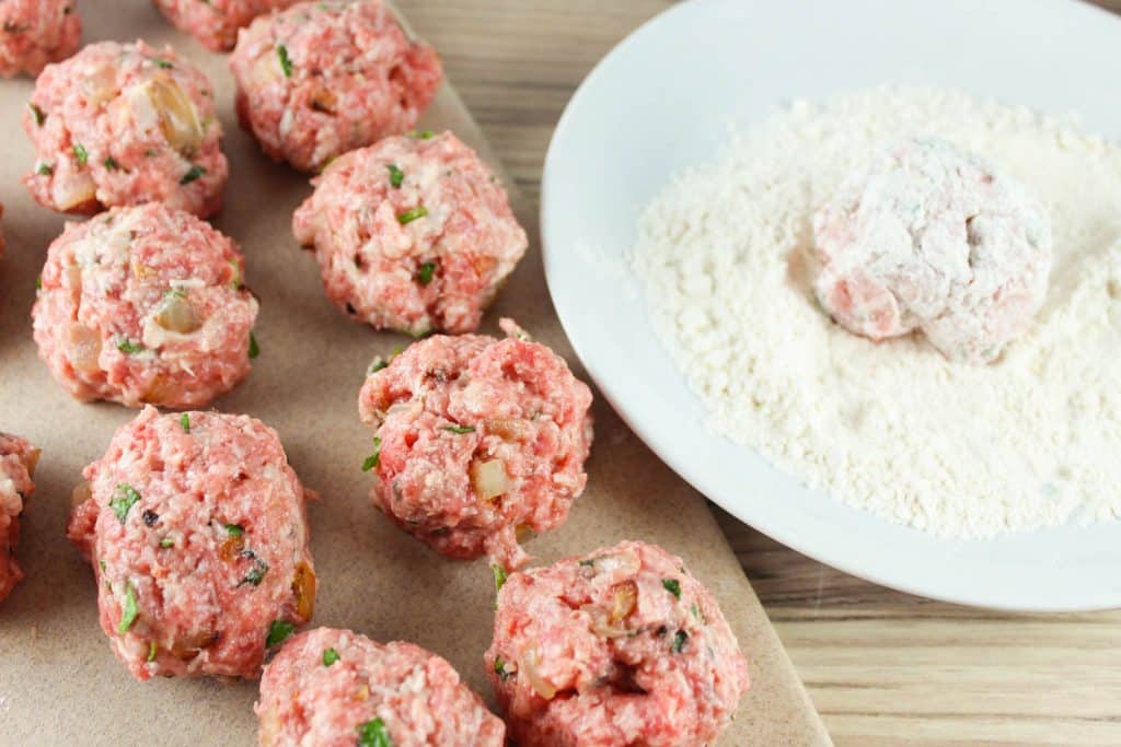 Dutch Oven Meatballs & Sauce