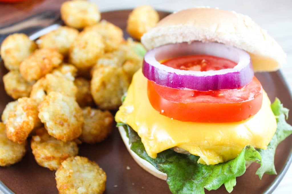 Frozen Turkey Burgers in the air fryer