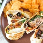 Easy Italian Meatball Wrap