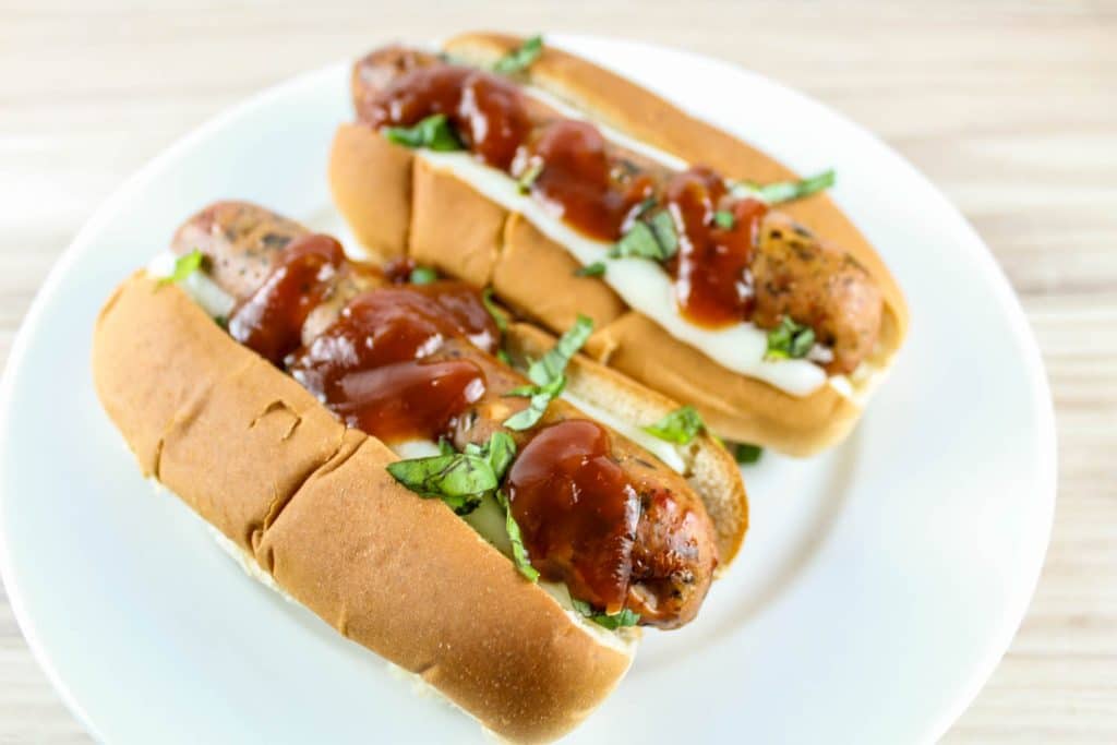 Air Fryer Chicken Sausage