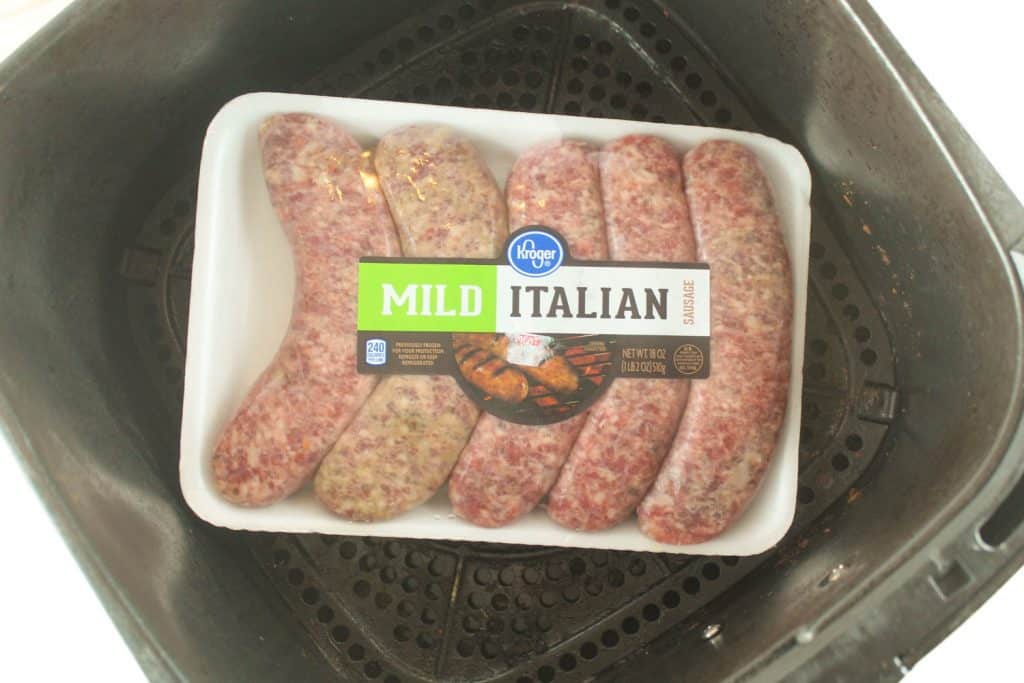 Air Fryer Italian Sausage