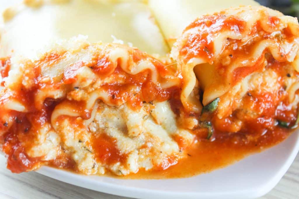 Air Fryer Lasagna Rolls