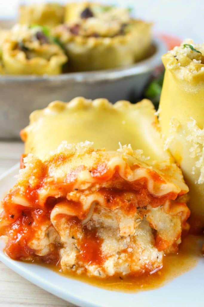 Air Fryer Lasagna Rolls