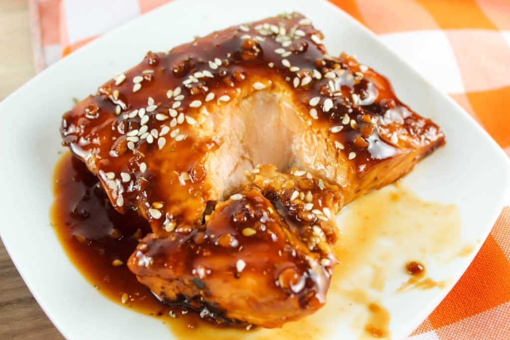 Air Fryer Teriyaki Salmon