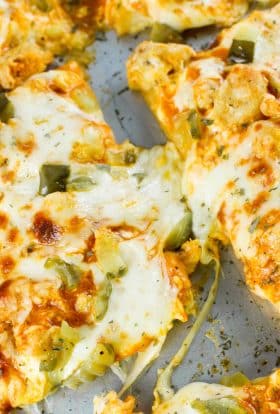 Buffalo Chicken Flatbread