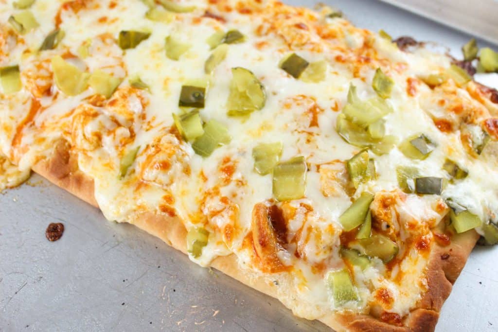 Buffalo Chicken Flatbread