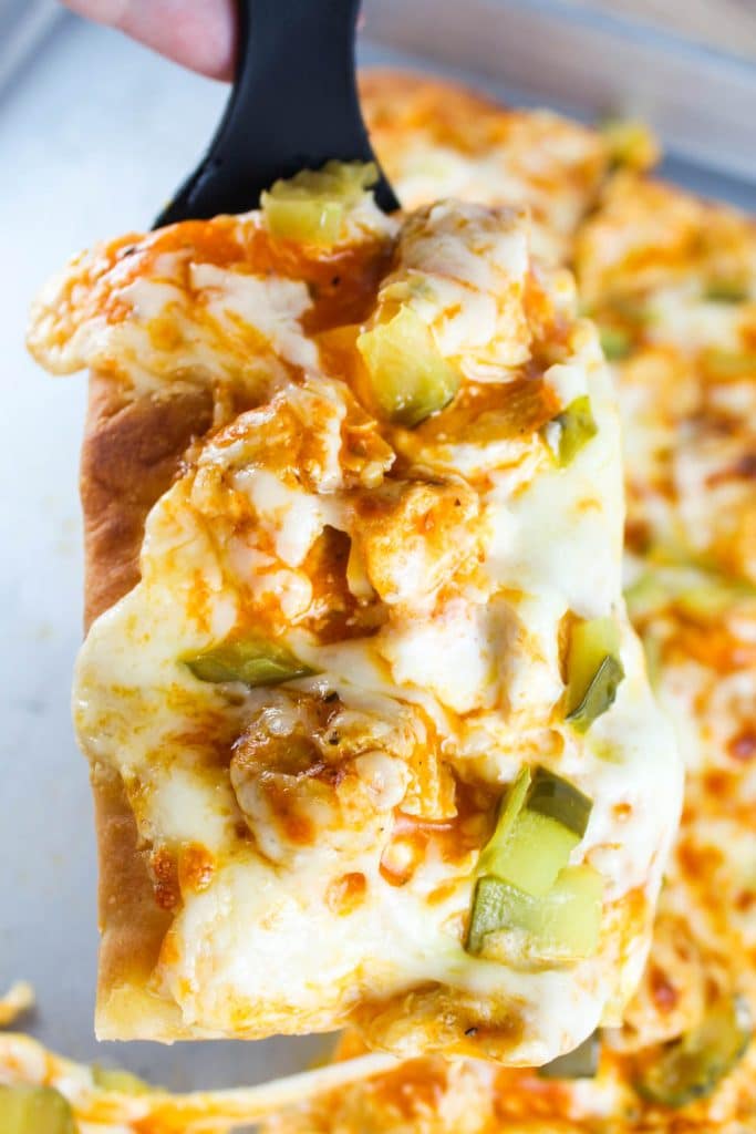 Buffalo Chicken Flatbread