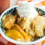 Smoked Peach Cobbler