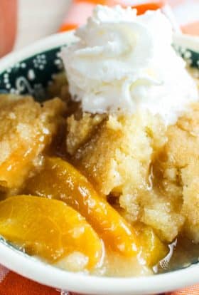 Smoked Peach Cobbler