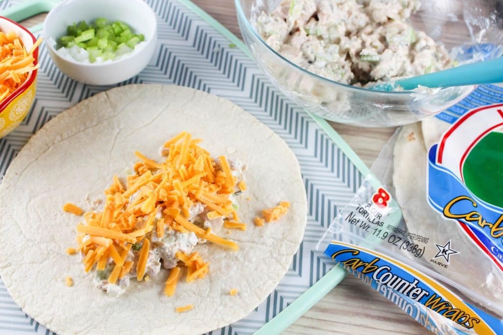 Tuna Melt Wraps