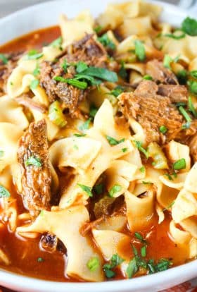 Easy Stovetop Beef & Noodles