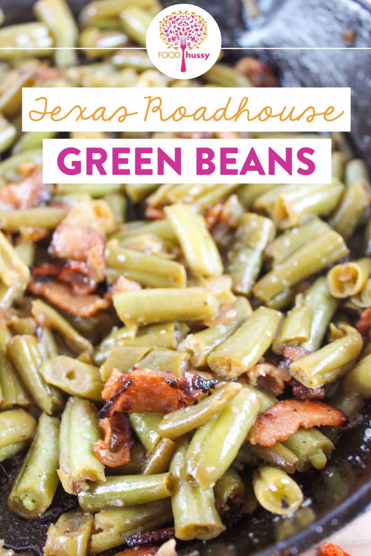 Texas Roadhouse Green Beans are the BEST! Buttery green beans with sauteed onions and smoky bacon bites - they are irresistible.  via @foodhussy