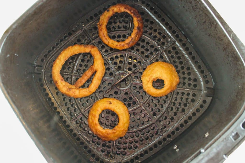Reheat Onion Rings in Air Fryer
