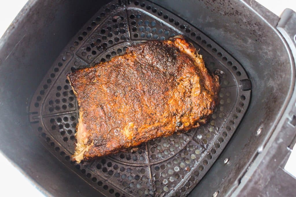 Reheating ribs in the air fryer
