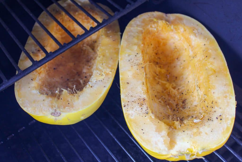 Smoked Spaghetti Squash