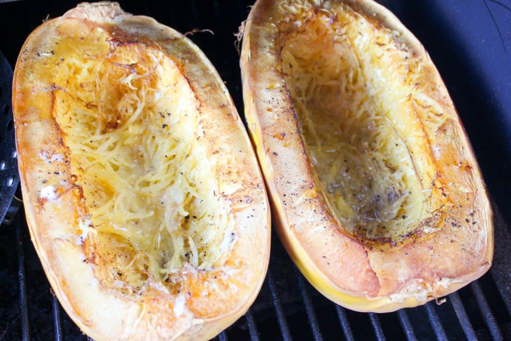 Smoked Spaghetti Squash