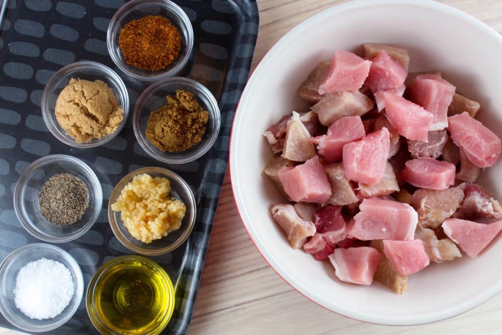 Air Fryer Pork Chop Bites