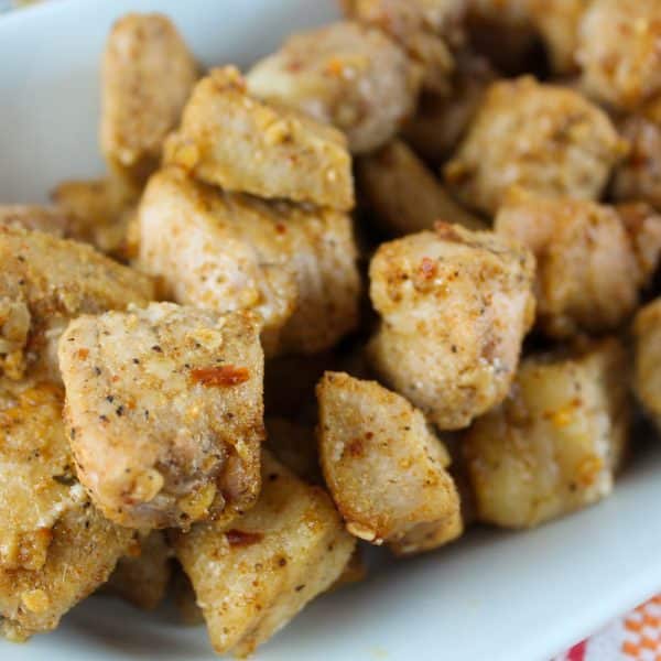 Air Fryer Pork Chop Bites The Food Hussy