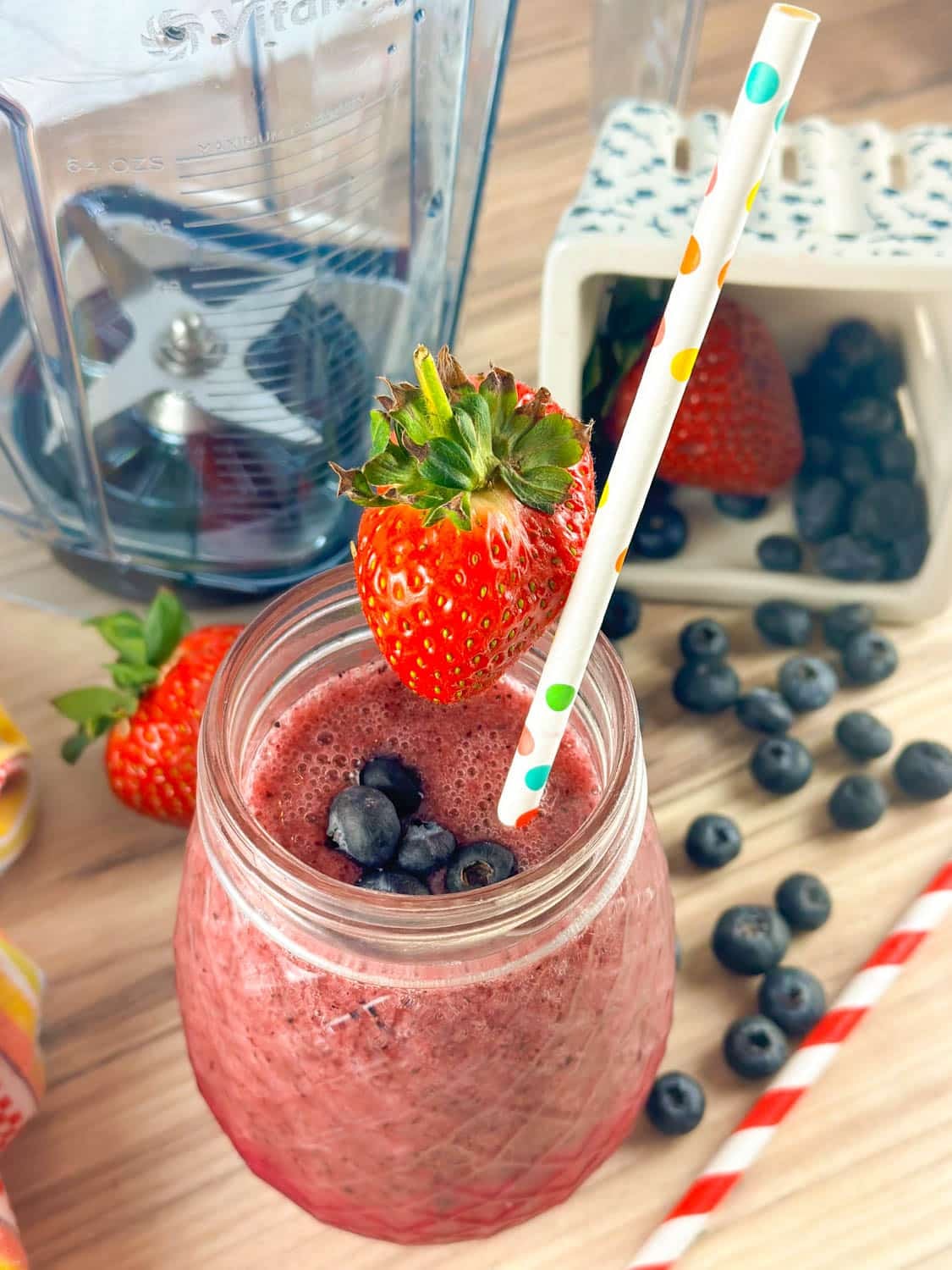 Blueberry Bliss from Tropical Smoothie The Food Hussy