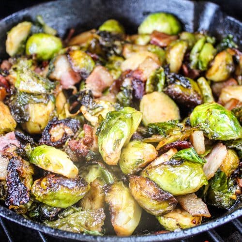 Traeger Smoked Brussels Sprouts