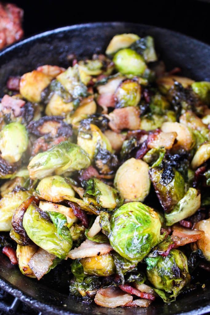 Traeger Smoked Brussels Sprouts