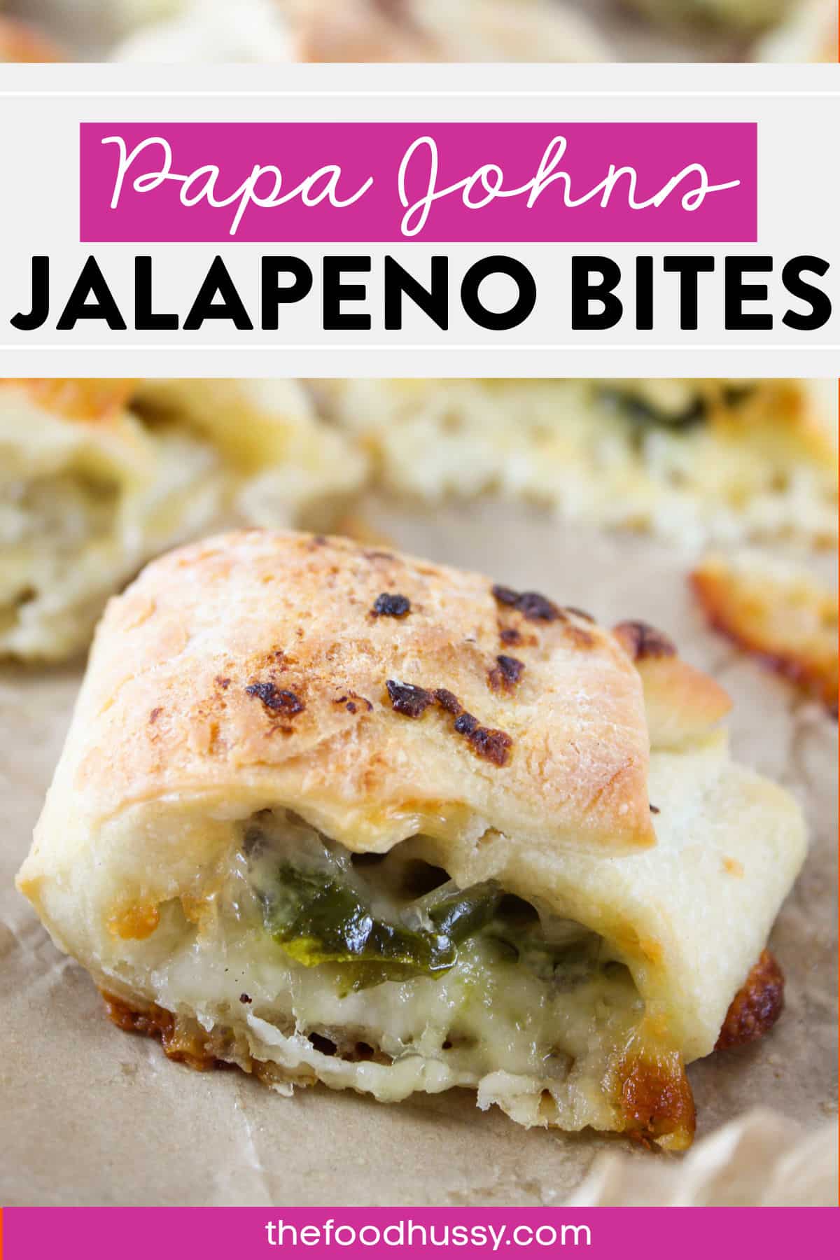 Papa John's Jalapeño Bites are so delicious! Little bites of soft & crunchy pizza crust rolled up with loads of cheese and jalapeños then dipped in ranch dressing! via @foodhussy