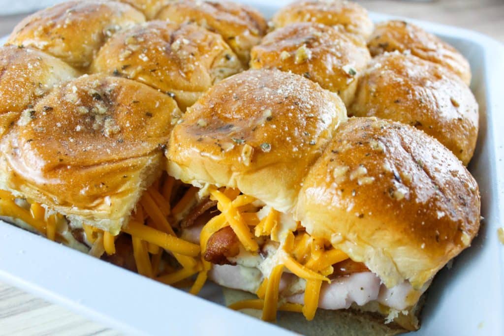 Turkey Bacon Ranch Sliders