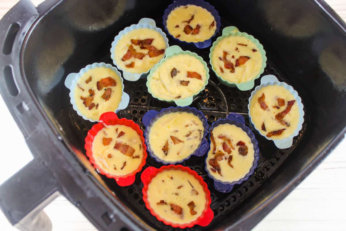 Air Fryer Quiche Lorraine Muffins The Food Hussy