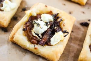 Caramelized Onion & Goat Cheese Tartlets
