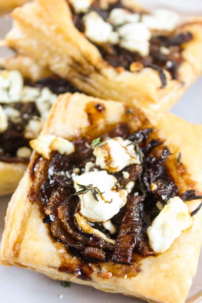 Caramelized Onion & Goat Cheese Tartlets