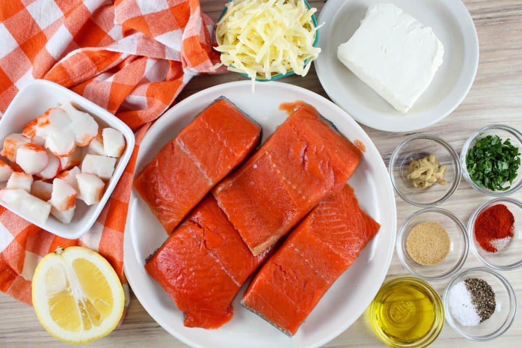 Stuffed Salmon in the Air Fryer