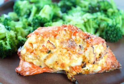 Stuffed Salmon in the Air Fryer
