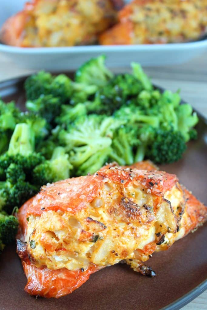 Stuffed Salmon in the Air Fryer