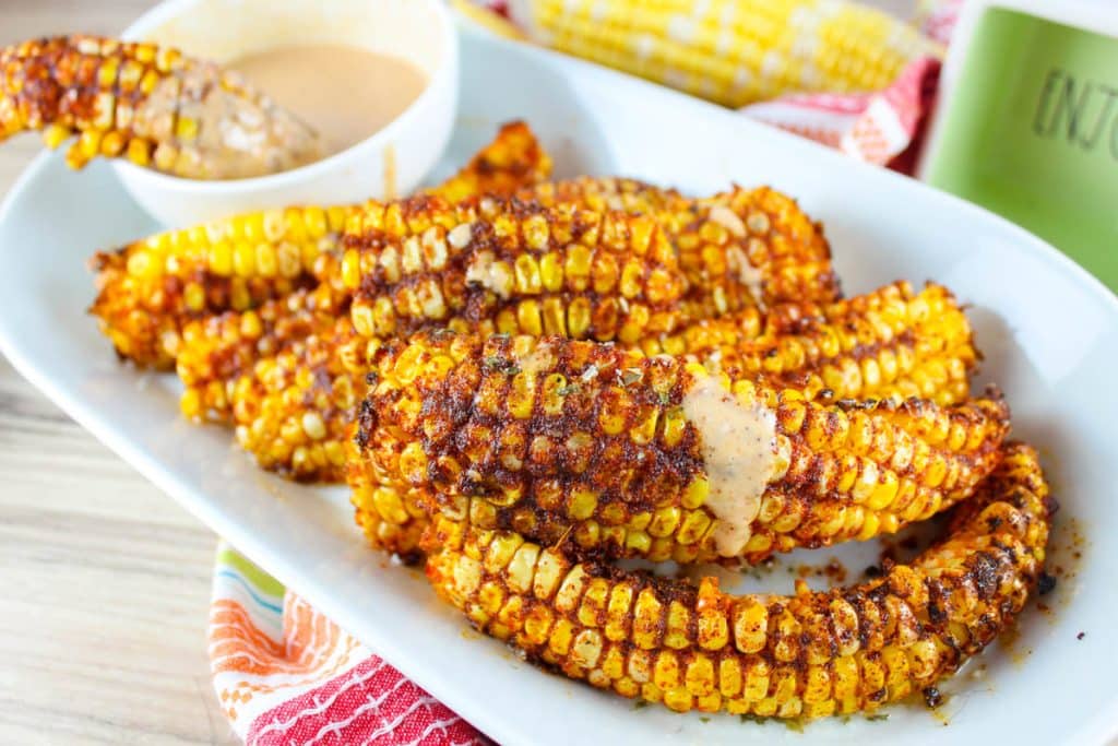 Corn Ribs in the Air Fryer