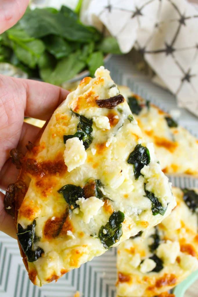 Dominos Spinach Feta Pizza