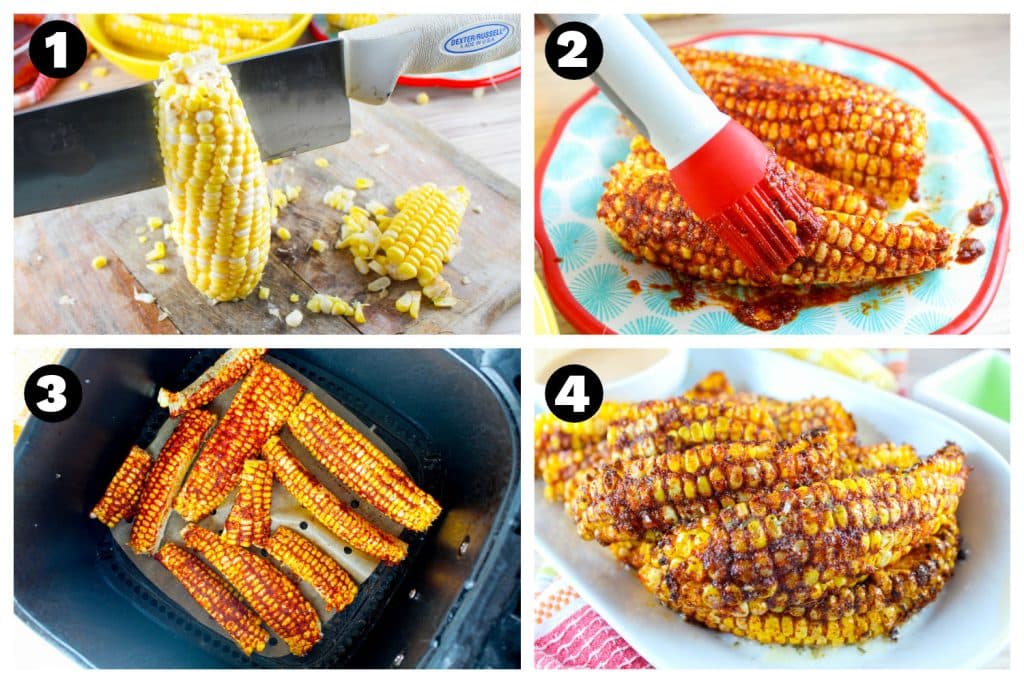 Corn Ribs in the Air Fryer
