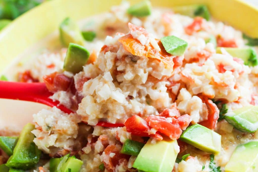 Cheesy Cauliflower Rice