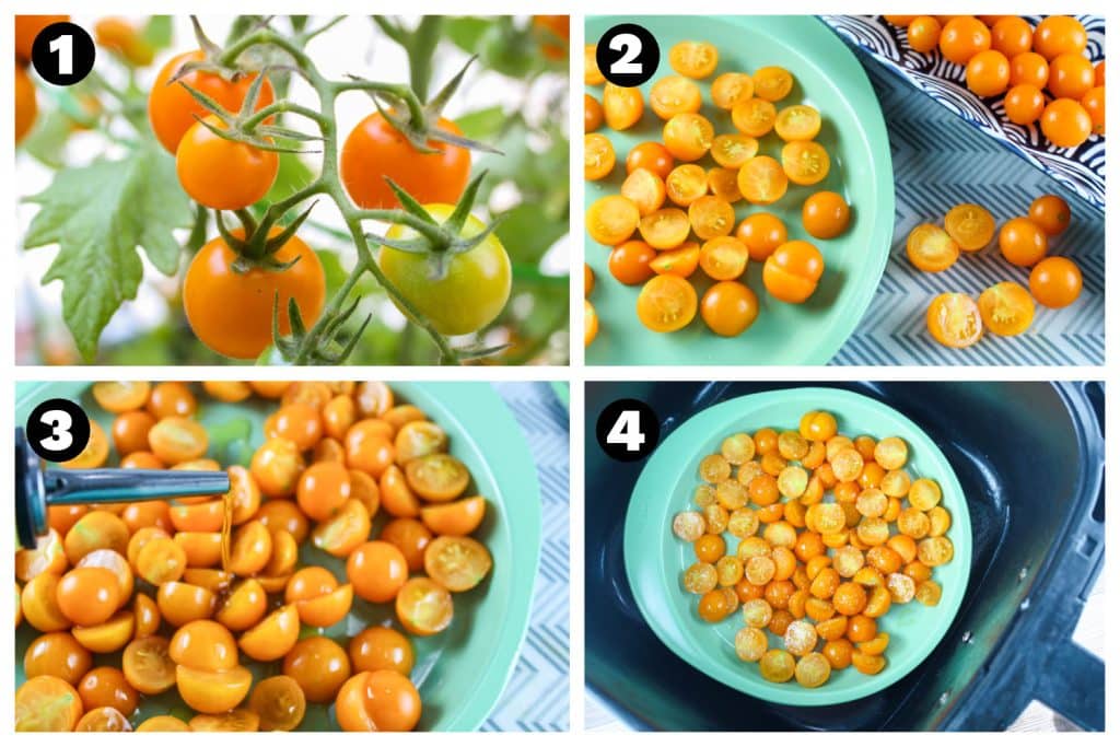 Air Fryer Cherry Tomatoes