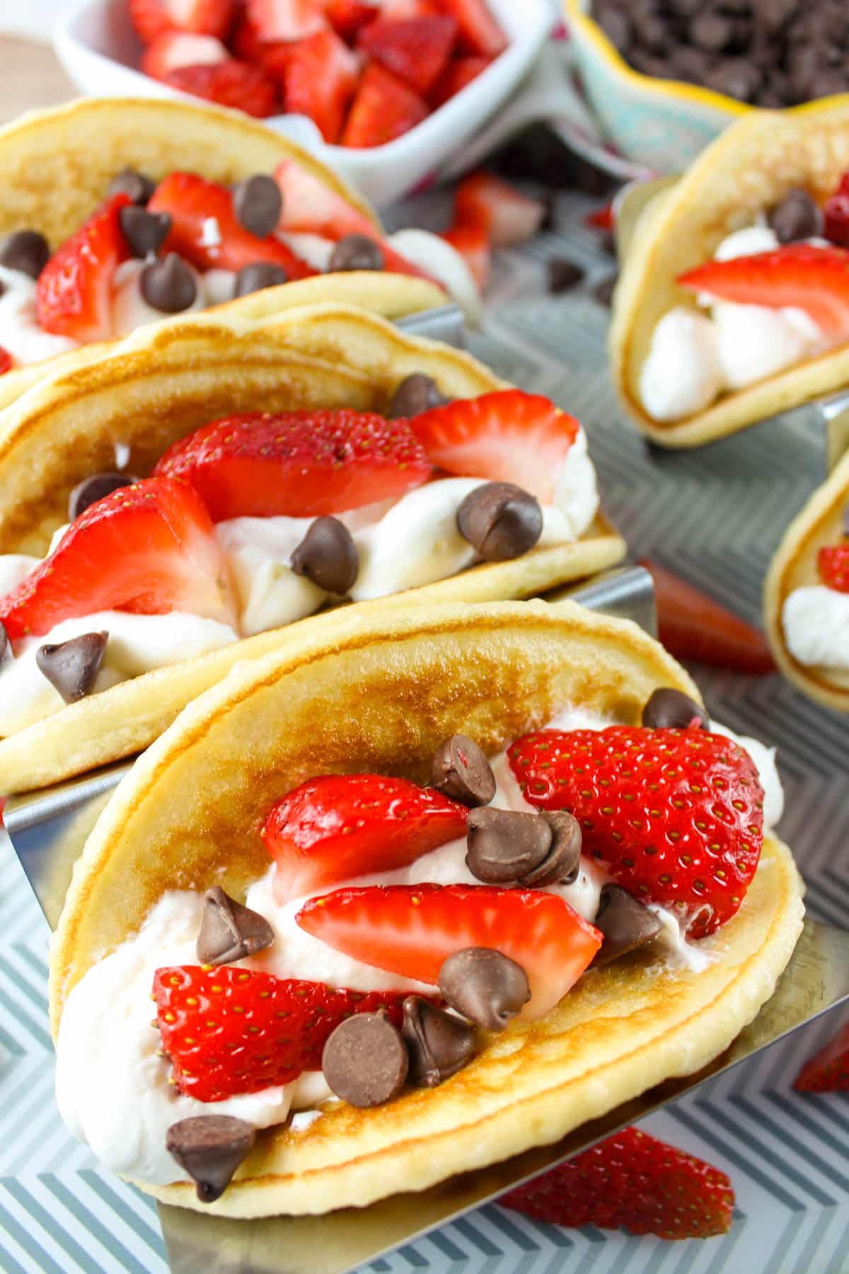 IHOP Pancake Tacos Strawberry Cheesecake The Food Hussy