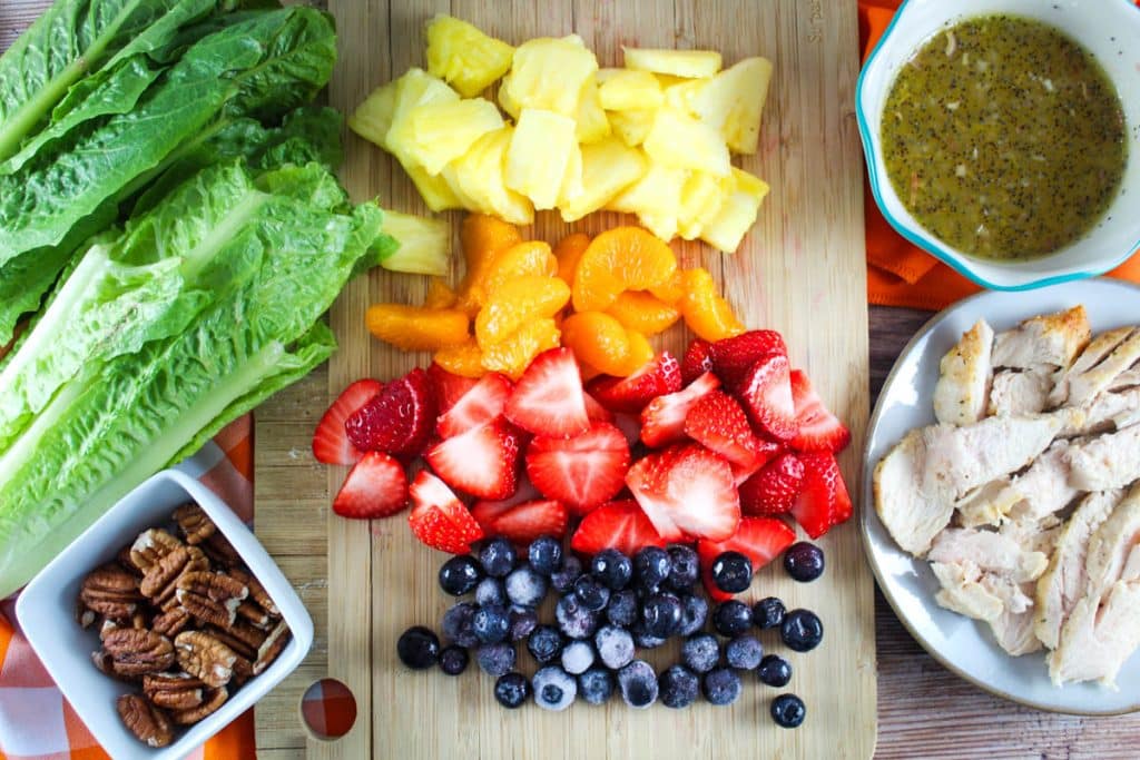 Panera Strawberry Poppyseed Salad