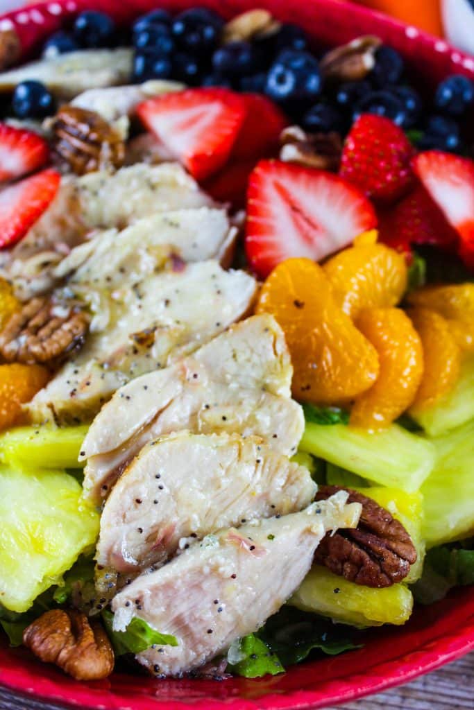 Panera Strawberry Poppyseed Salad