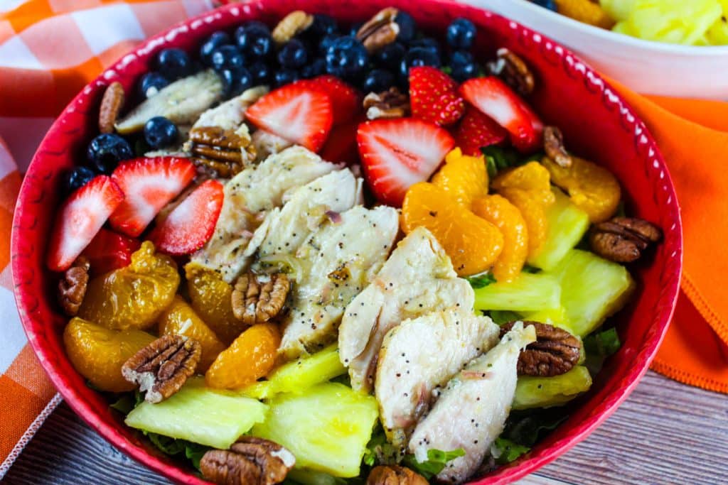 Panera Strawberry Poppyseed Salad