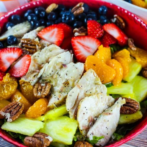 Panera Strawberry Poppyseed Salad