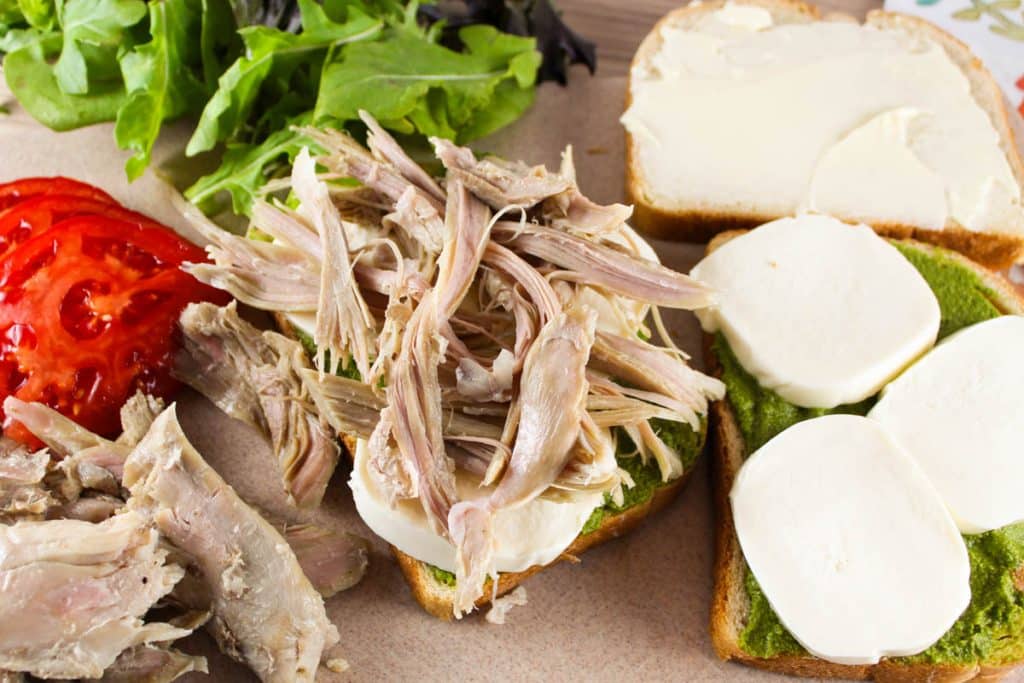 Turkey Pesto Sandwich